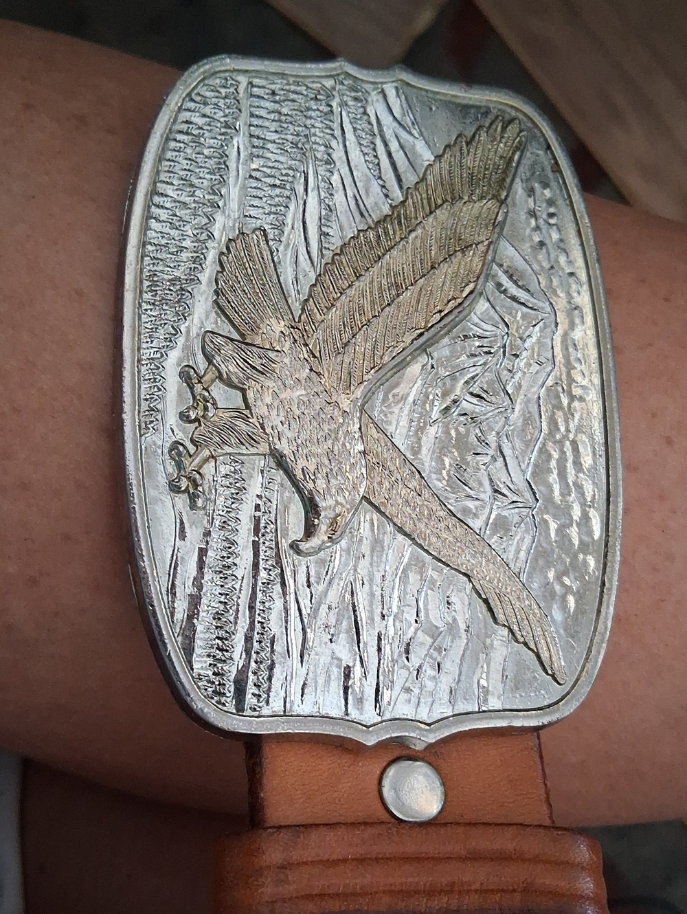200th Anniversary American Eagle Belt Buckle - International Monetary Mint